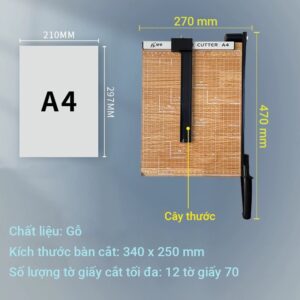bàn cắt gỗ a4