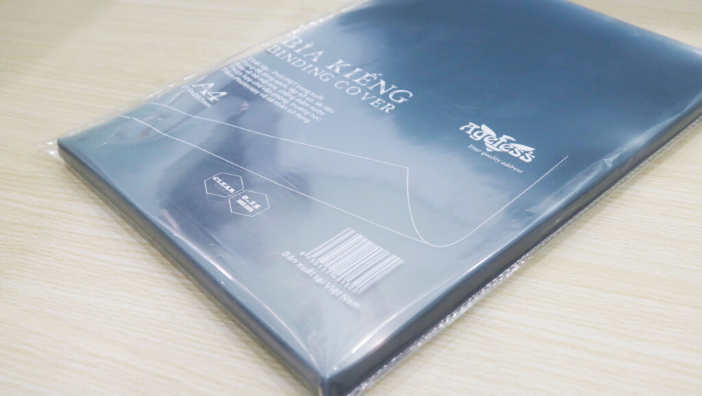 bìa kiếng A4 ageless