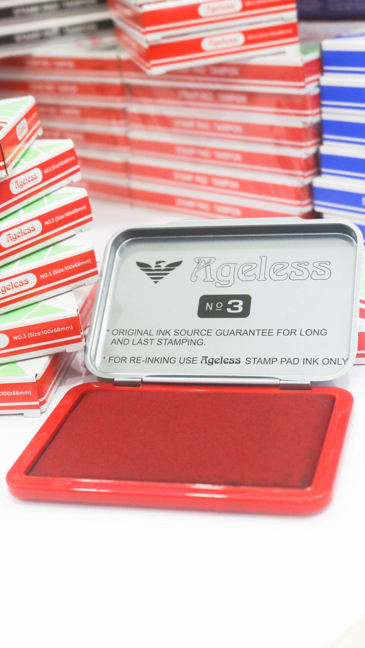 tampon ageless đỏ